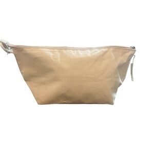 DKNY Pure Perfume Canvas Zip Top Cosmetic Bag NWT